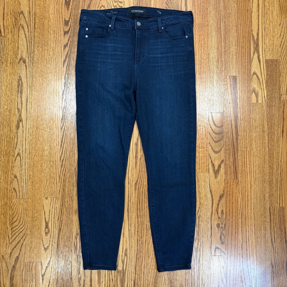 Liverpool Dark Indigo Skinny Jeans